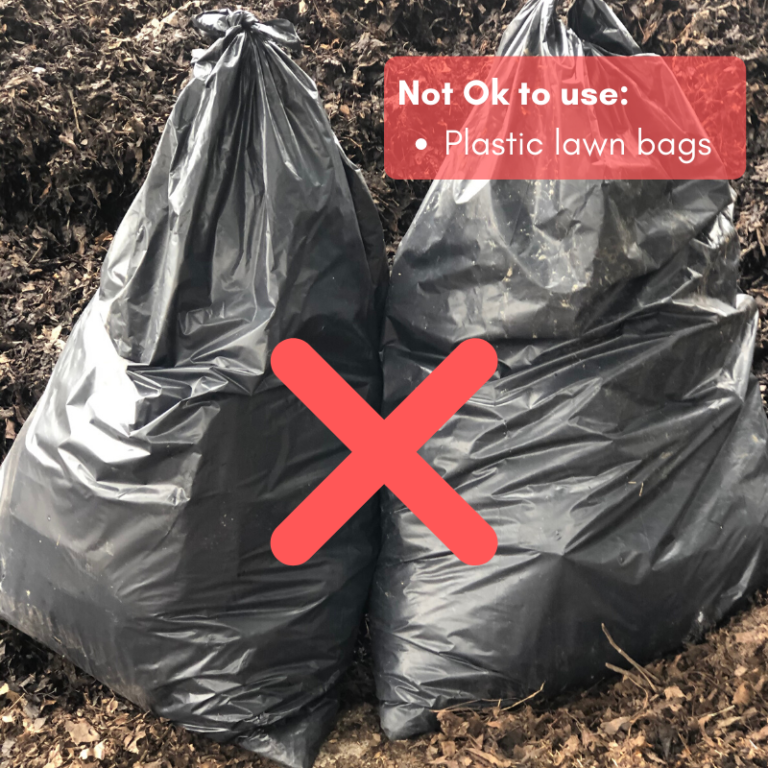 Switch to Compostable Leaf Bags The Compost Fairy